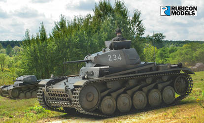 Panzer II - Pz.Kpfw. II Rubicon Models Box art