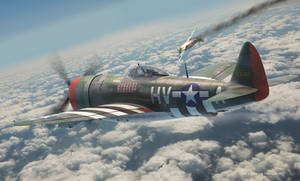 P-47D Thunderbolt Lt Col Gabby Gabreski