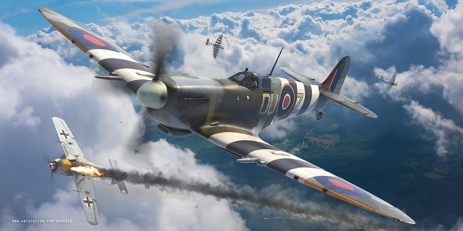 Eduard - Spitfire Mk.IXc - Weekend edition by rOEN911 on DeviantArt