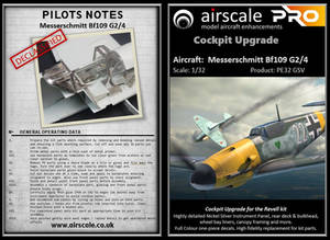 Airscale Pro - 1/32 Revell Bf109G2/4