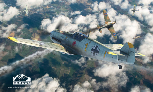 Beacon Models - Bf109E-4