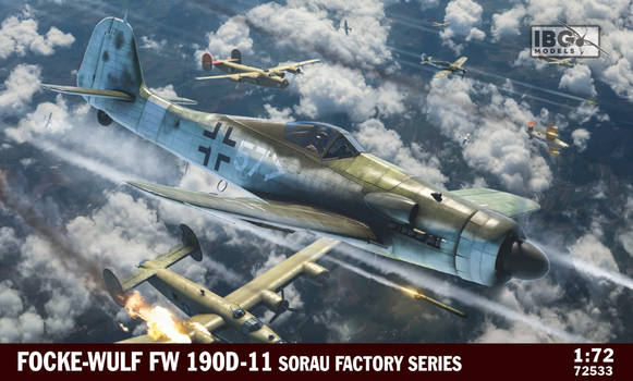 IBG Models - Focke-Wulf Fw 190 D-11 Sorau Factory
