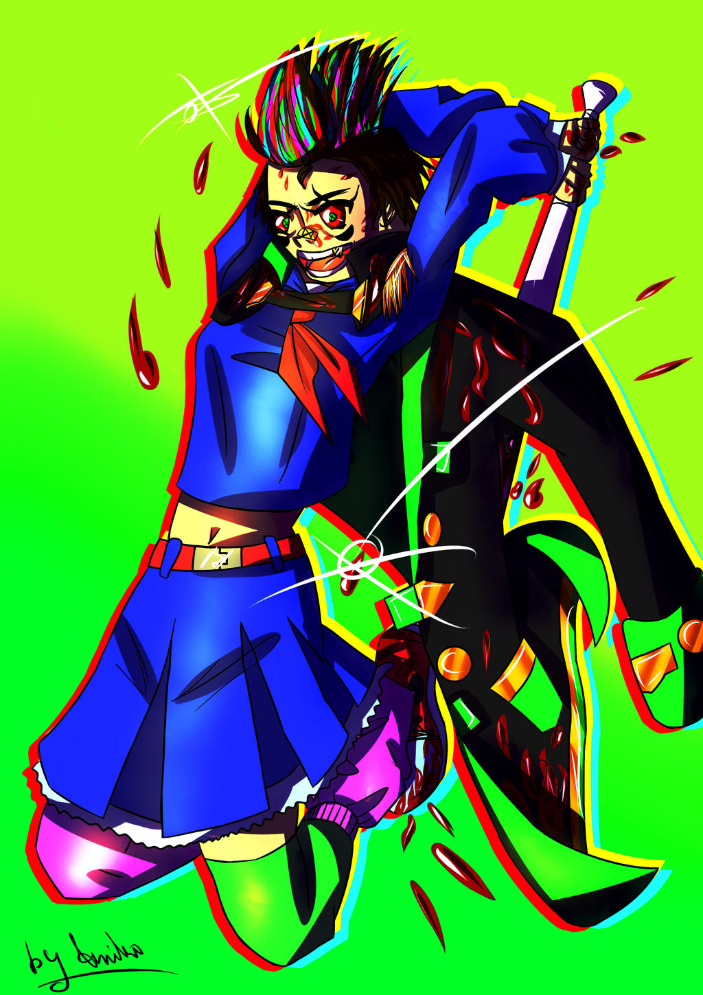 Panda Hit Panda hit by AmikoPanda on DeviantArt
