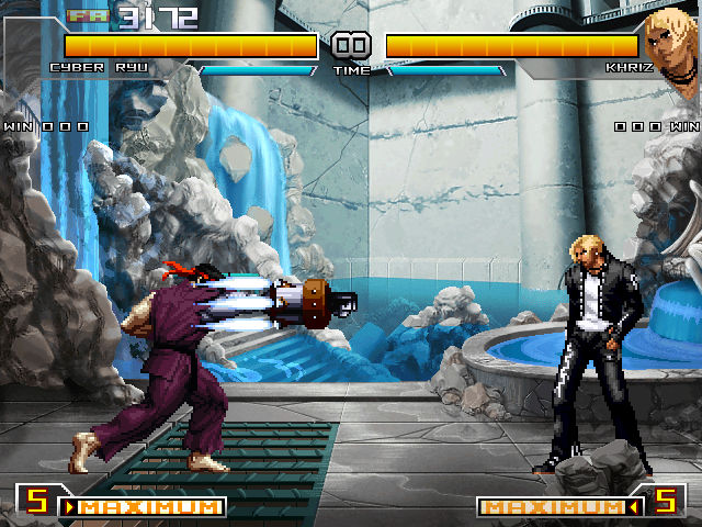 Cyber Ryu screenshot Cyber Ryu Rocket puch by Dnomugen on DeviantArt