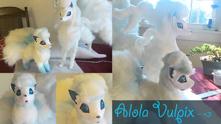 Alola Vulpix plush