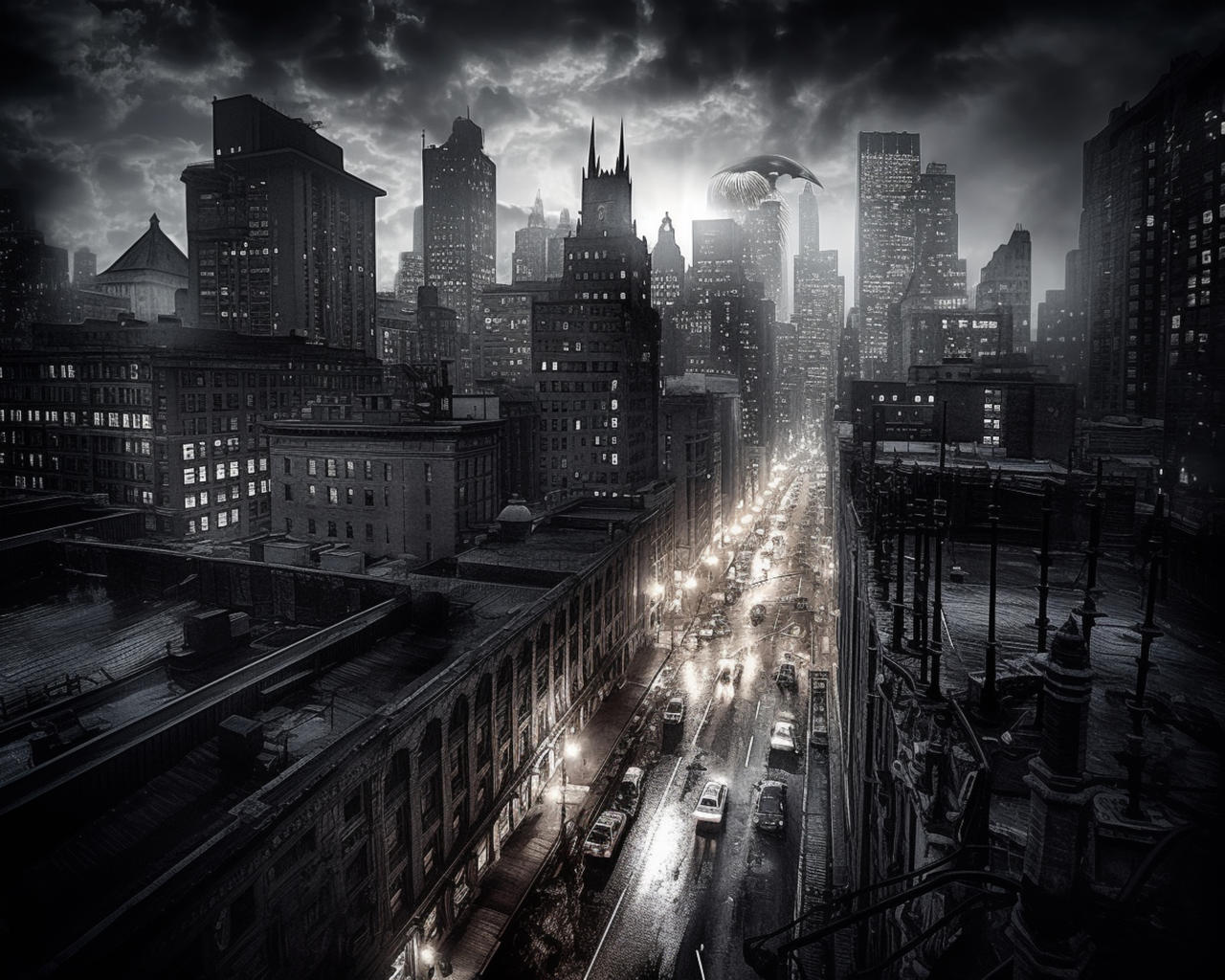 Gotham city by Hdraw78 on DeviantArt Gotham city by Hdraw78 on DeviantArt