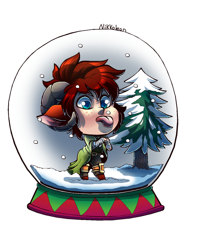 Christmas Snowglobe Fiddle by Magnetaar on DeviantArt