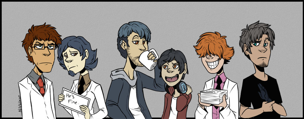 SCP: OC Line Up by Magnetaar on DeviantArt