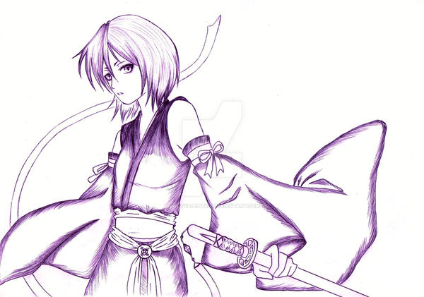 Rukia's Bankai - Just a Sketch