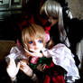 Suigintou and Shinku BJD - You lose, Shinku