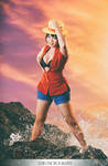 Monkey D. Luffy ~Female ver~ (One Piece) by hellsign