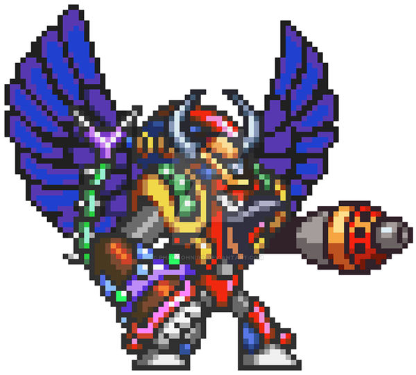 Mega Man X Mega Boss by PharaohNiro on DeviantArt