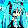 FREE! iPhone 5 Chibi Hatsune Miku Wallpaper