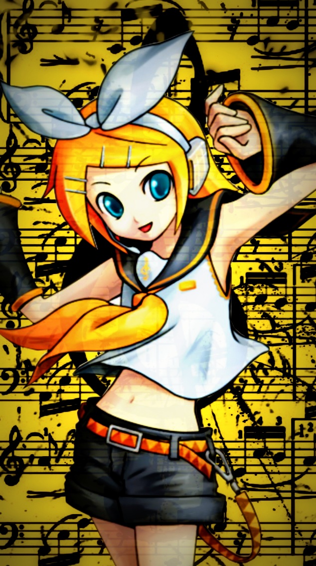 FREE Kagamine Rin iPhone 5 Wallpaper by temarisgiantfan101 on DeviantArt FREE Kagamine Rin iPhone 5 Wallpaper by temarisgiantfan101 on DeviantArt