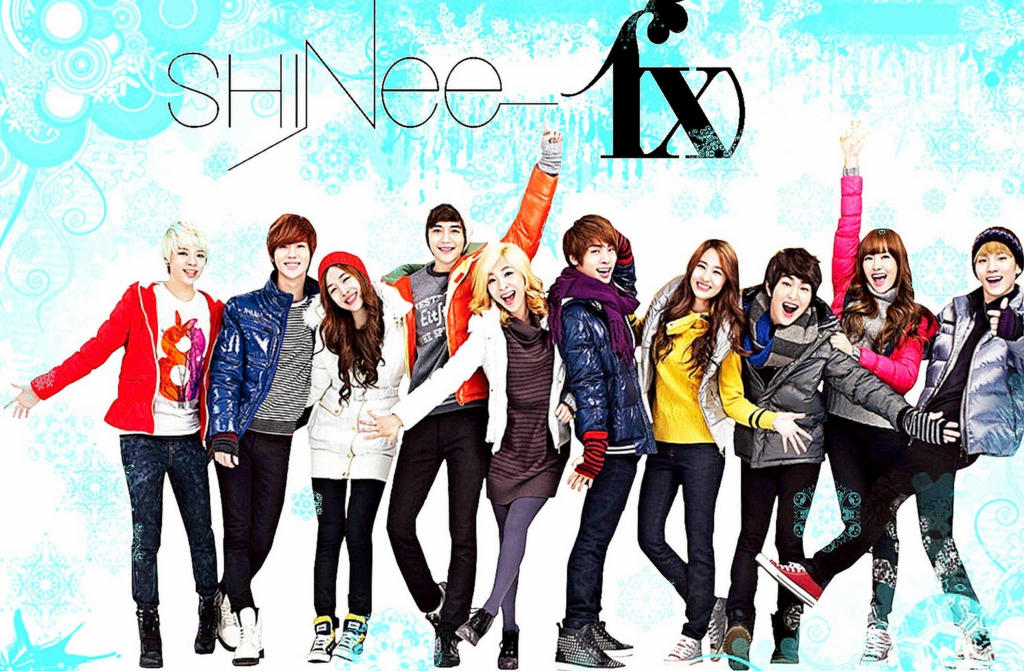 FREE! Winter f(x) SHINee Wallpaper!!