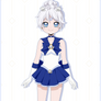 [CrystalAM] Sailor Blue Moonstone Deer | Chibi