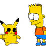 Bart and pikachu