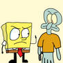 Panchitomatrix Spongebob and squidward