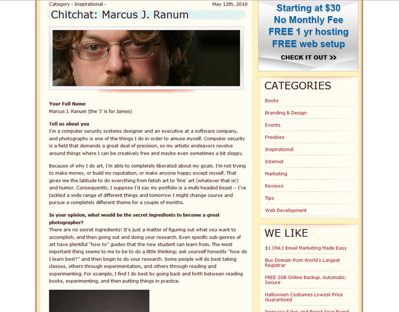 Interview with Marcus.J.R by halimpeter on DeviantArt