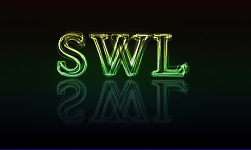 SWL with Glowing Text Effect