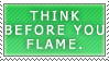 Stamp - Flaming 101