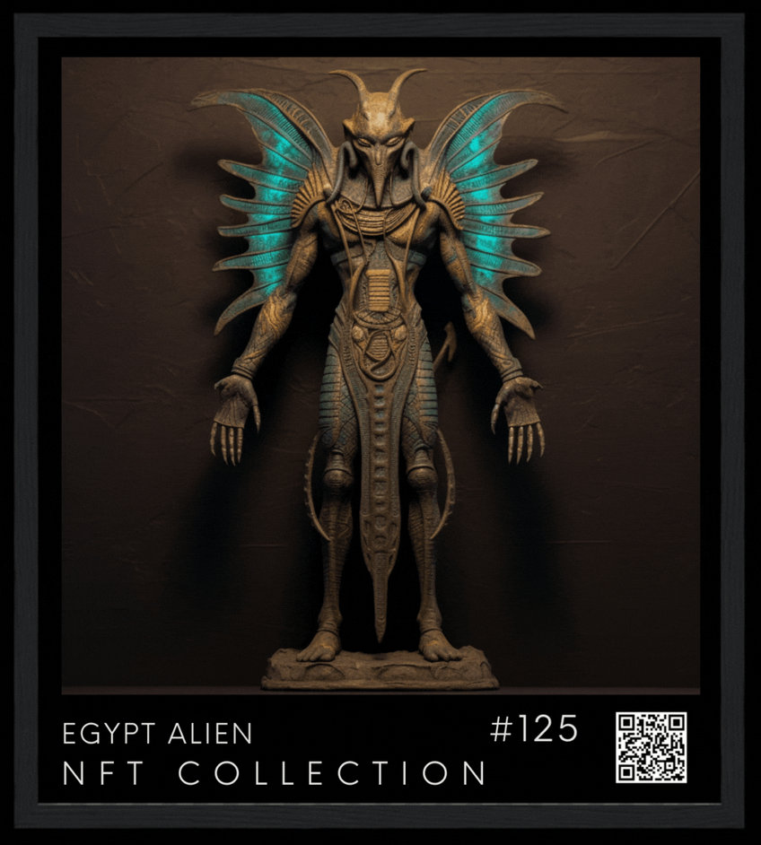 Egypt Alien NFT #125 by CarlParis on DeviantArt