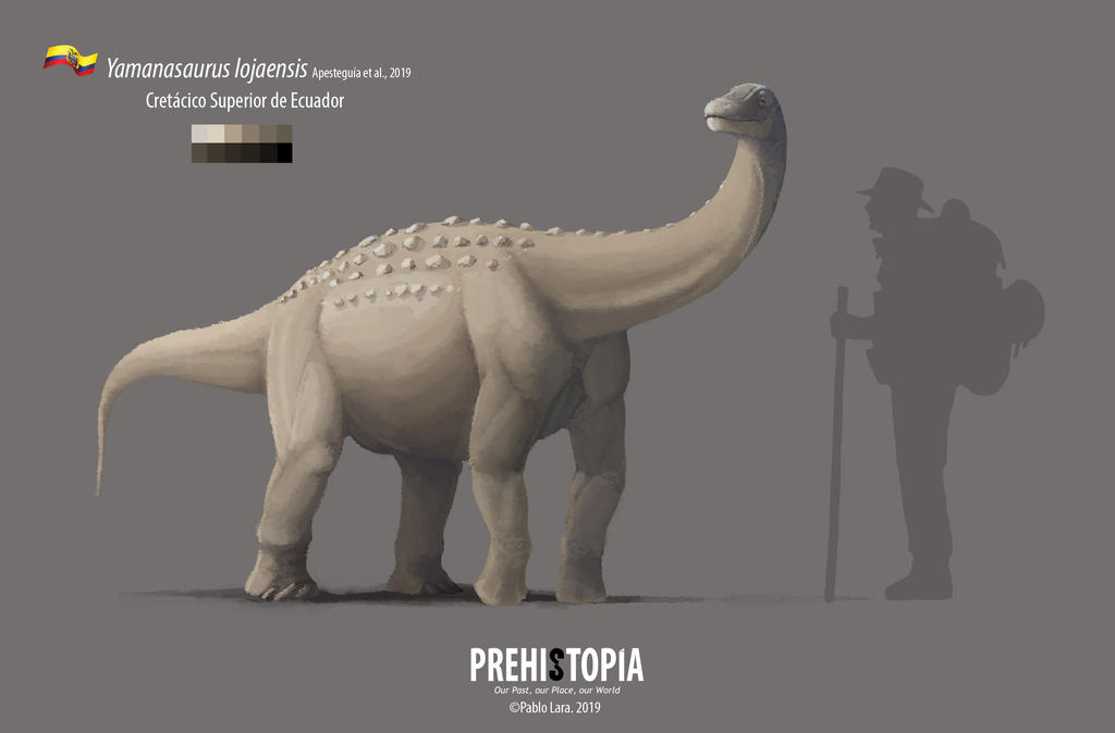 Yamanasaurus lojaensis by PREHISTOPIA on DeviantArt