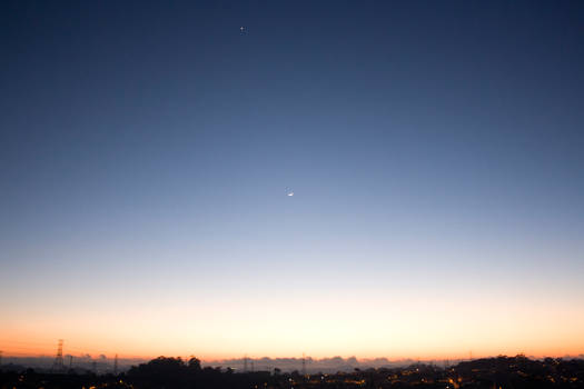 Sunrise, Moon and Venus