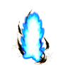 Aura SSJ Blue PNG