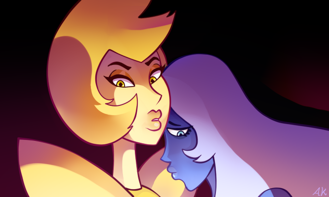 Yellow and Blue screenshot redraw