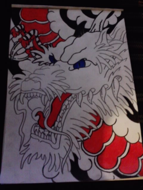 Japanese Dragon design