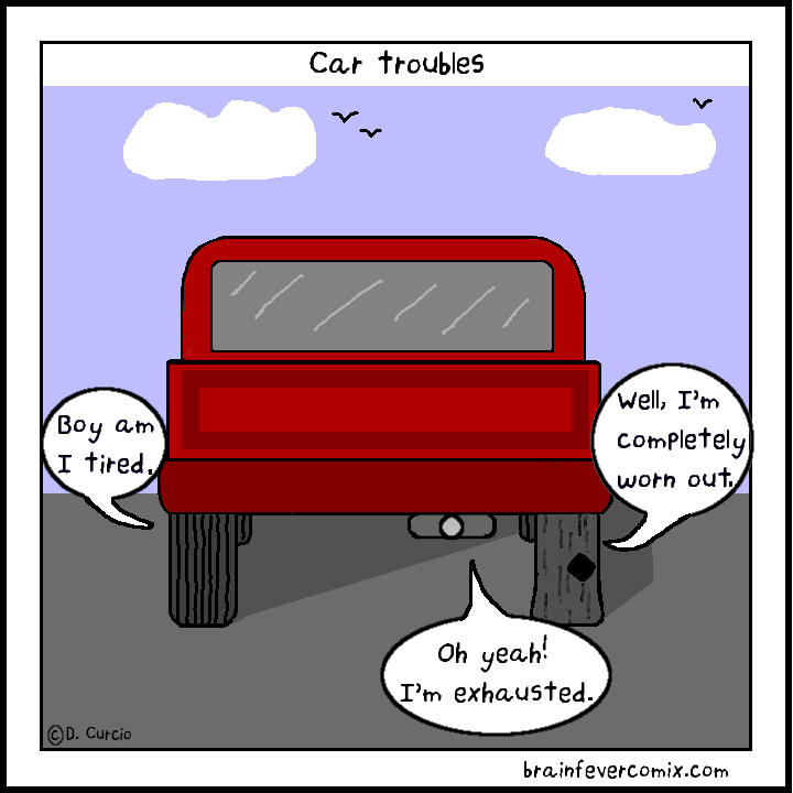 Car troubles by Brainfevercomix on DeviantArt