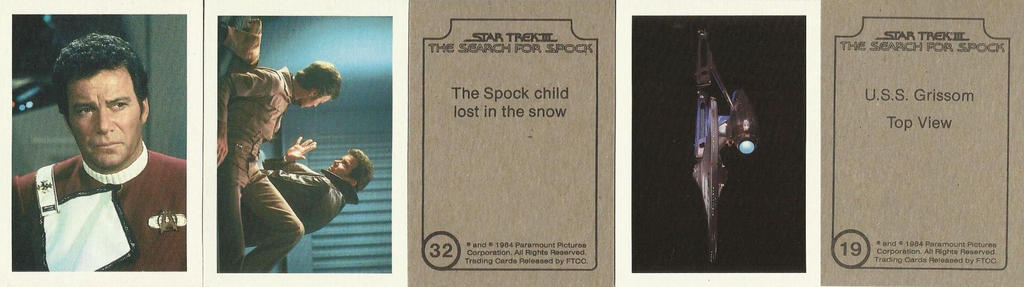 Spock Data Card STAR TREK III THE SEARCH FOR SPOCK by Viper005 on DeviantArt