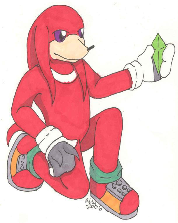 Knuckles by elijahtrevelyan on DeviantArt