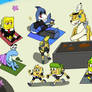 Art Fight - Spongebob Themed Picnic!