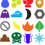 Pokemon Type Logos