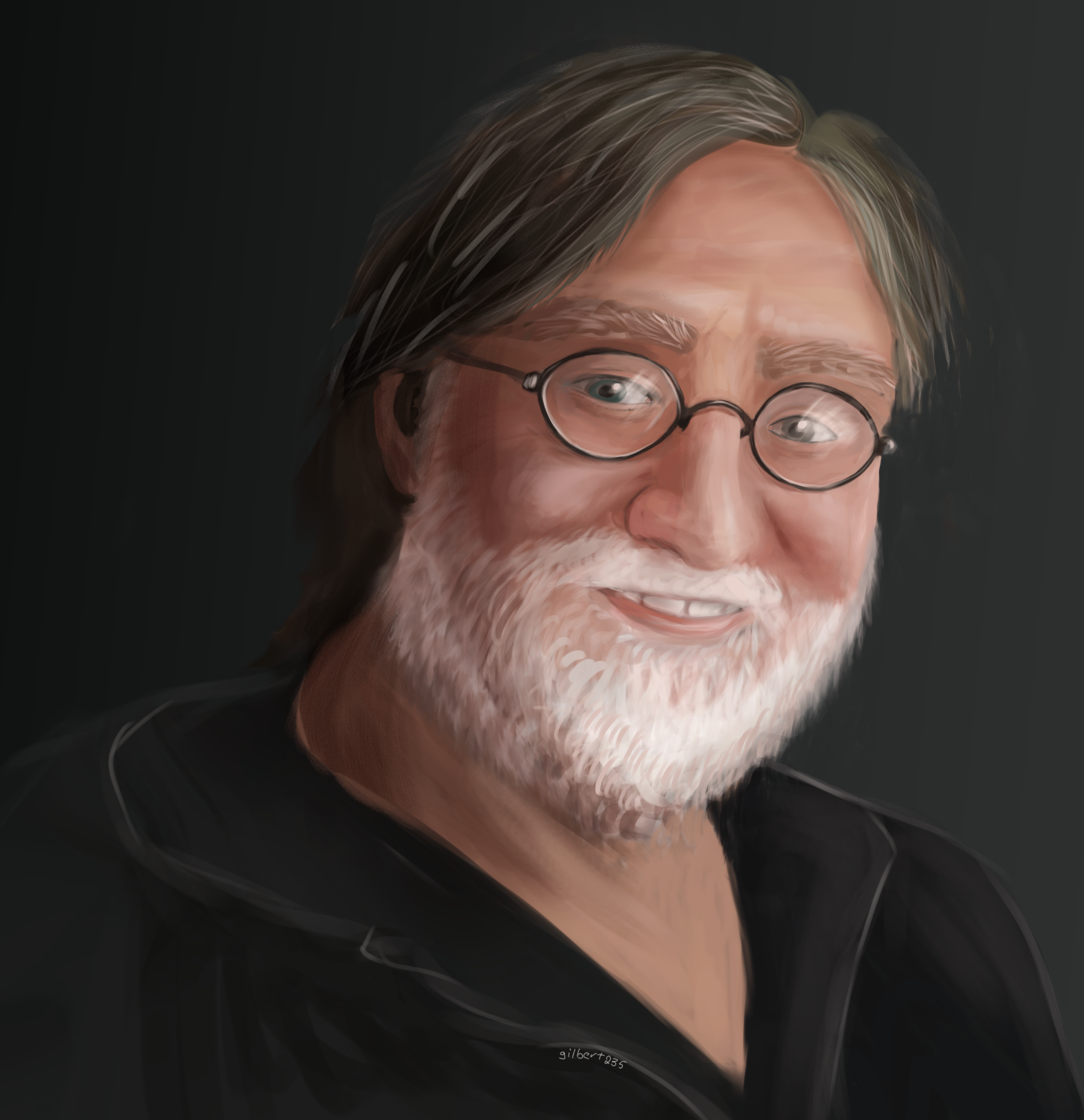 Gabe Newell by Kelvart on DeviantArt