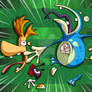 Rayman Origins - 2 Players Craziness