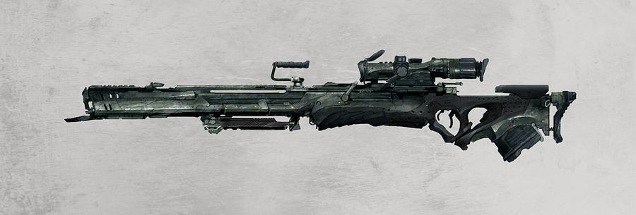 sniper rifle by Haidak on DeviantArt