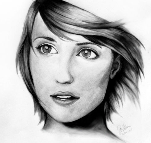 Dianna Agron With Short Hair By Janellecampita On Deviantart