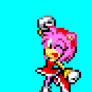 pixel art - amy rose