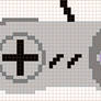 Snes Controller Cross Stitch Pattern