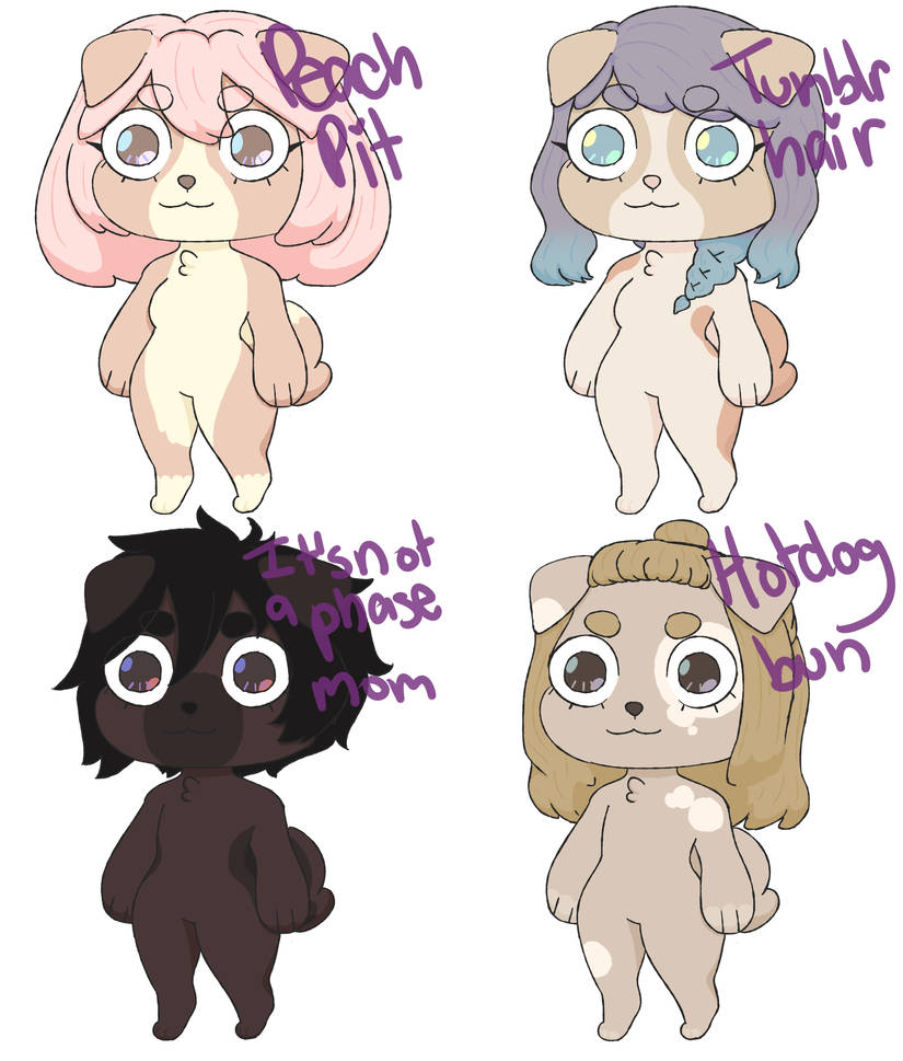 Doggo Adopts to Help Doggo CLOSED by tesstriestoart