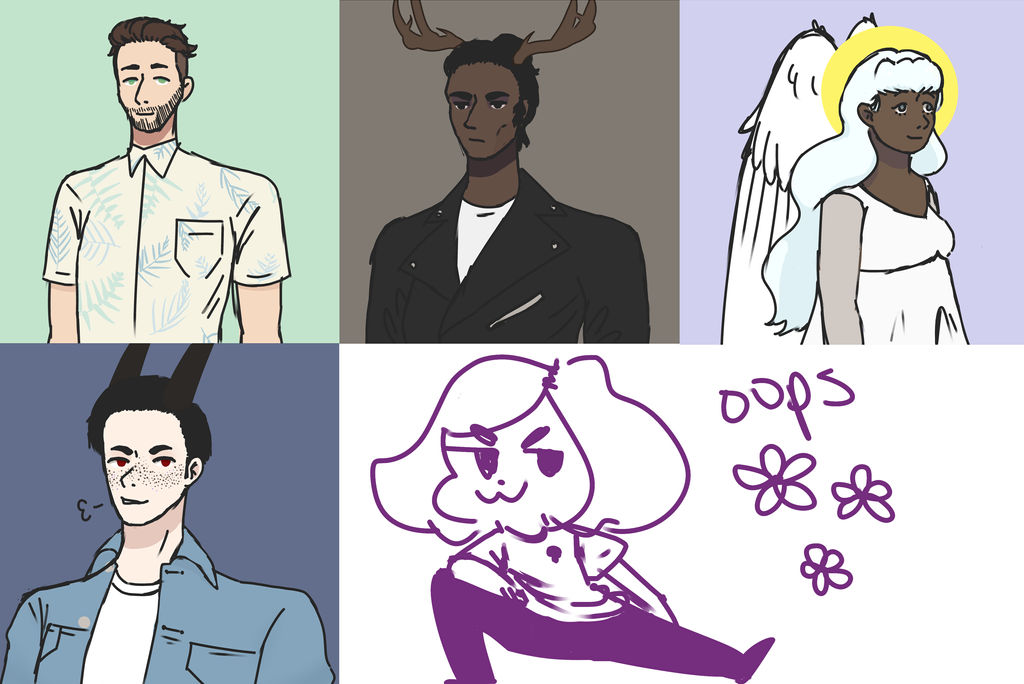 Spring Break Sketch Dump 2 by tesstriestoart