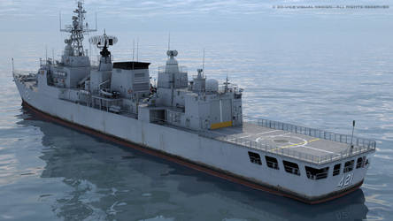 Frigate Rendering 2