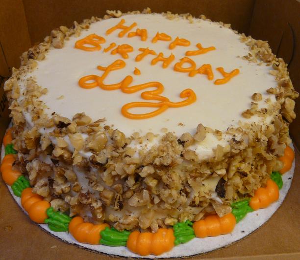 Happy Birthday Carrot Cake