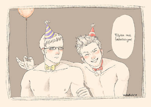 Sweden Denmark Birthday | HETALIA