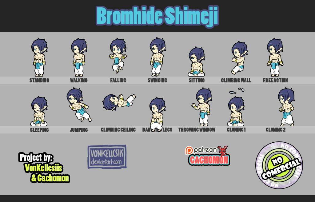 Bromhide Shimeji | COMMISSION