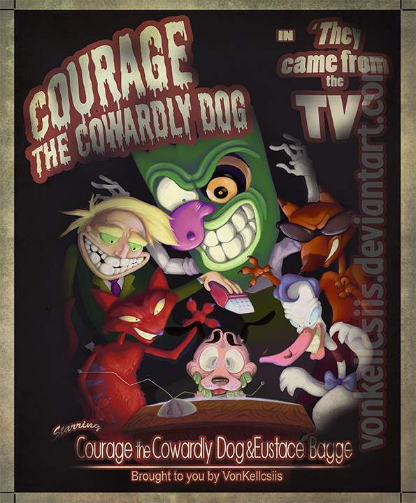 Courage Film Poster | FANZINE by VonKellcsiis on DeviantArt