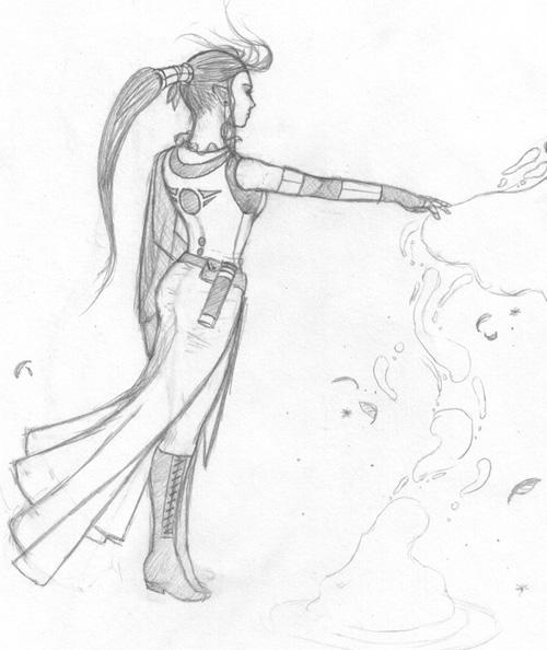 Wood Elf Druid by Lycrist on DeviantArt